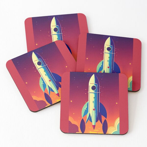 Item preview, Rocketship artwork designed and sold by Gaspar Avila.