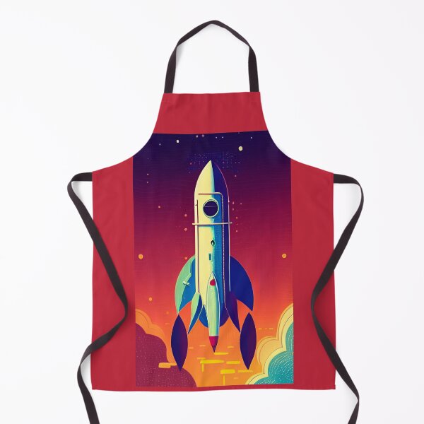 Item preview, Rocketship artwork designed and sold by Gaspar Avila.