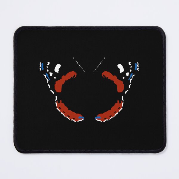 Item preview, Red Admiral butterfly in stylized style designed and sold by AndrasVasasArt.