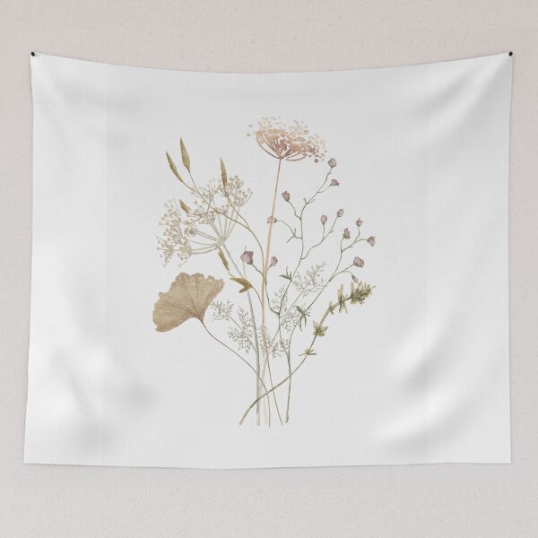 Item preview, Wildflowers Watercolor Print by Zouzounio Art designed and sold by zouzounioart.
