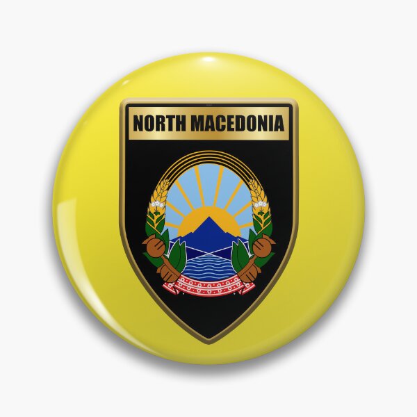 Item preview, NORTH MACEDONIA Gifts, Masks, Stickers & Products (1) designed and sold by mpodger.