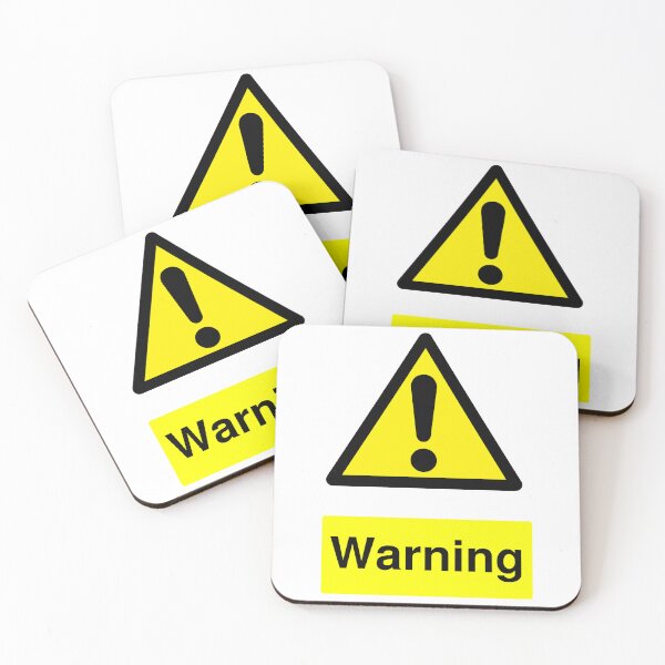 Item preview, Warning warning designed and sold by Grey-Beard.