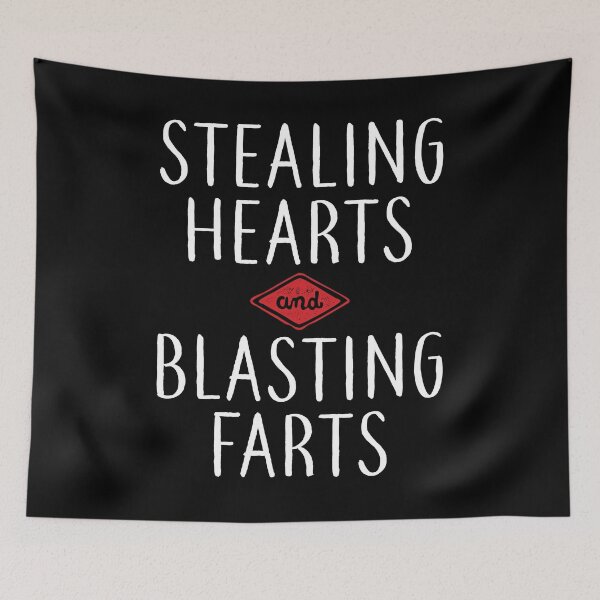 Item preview, Stealing Hearts & Blasting Farts designed and sold by palaco210.