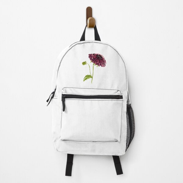 Item preview, Watercolor dahlia illustration single object designed and sold by Yana Mustafina | Boho Soulful Designs.