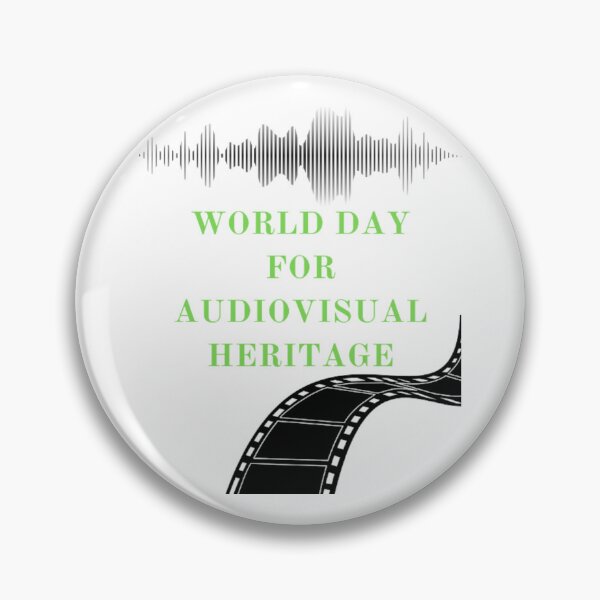 Item preview, World Day For Audiovisual Heritage designed and sold by Zeil.