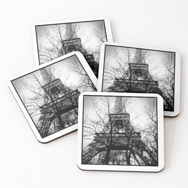 Item preview, Eiffel Tower in surrealist view in the winter season   designed and sold by PhotogalleryCJ.