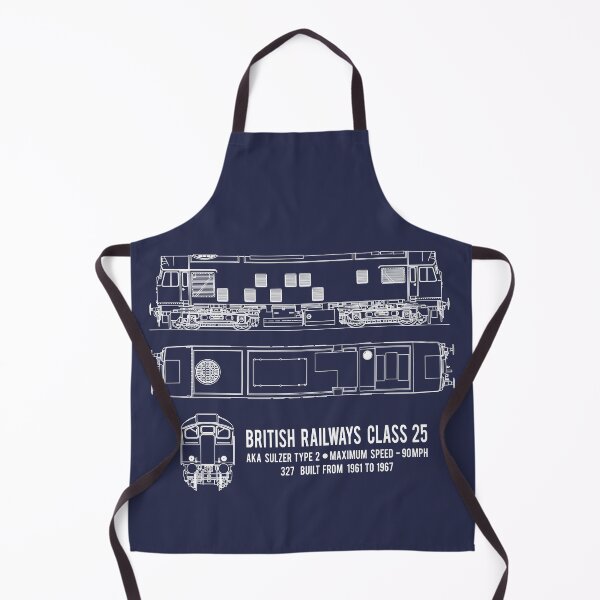 Item preview, British Railways Class 25 Sulzer Type 2 Locomotive Blueprint Diagram Gift designed and sold by Maljonic.