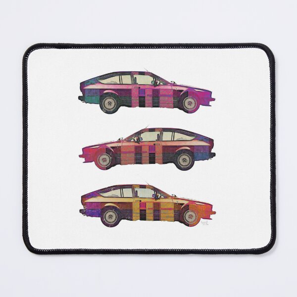 Item preview, 3 Alfa Sprint GTV pop colors designed and sold by Aaaah Eeeek  Studio.
