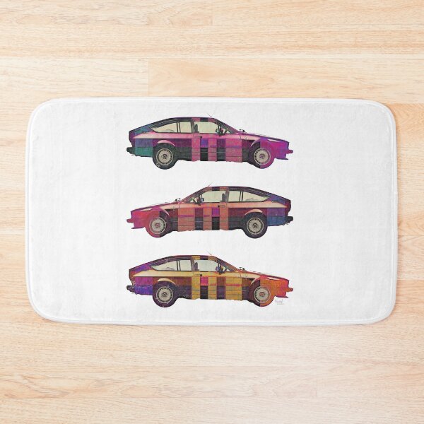 Item preview, 3 Alfa Sprint GTV pop colors designed and sold by Aaaah Eeeek  Studio.