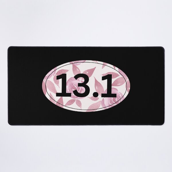Item preview, Pink Floral, Half Marathon 13.1 designed and sold by LatterDaze.