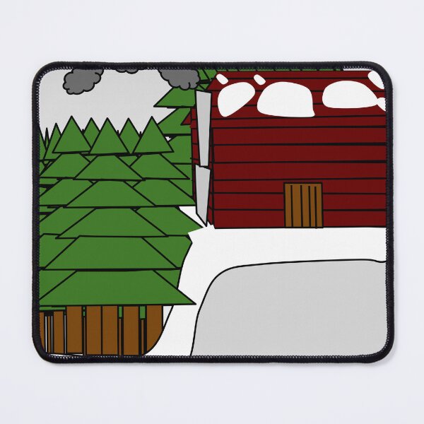 Item preview, snowy log cabin designed and sold by Fett-bricks.