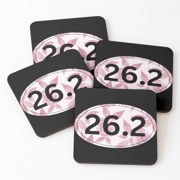 Item preview, Pink Floral, Marathon 26.2 designed and sold by LatterDaze.