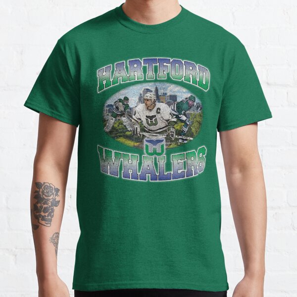 Hartford Whalers Fanatics Branded Elusive Slub T-Shirt - Green