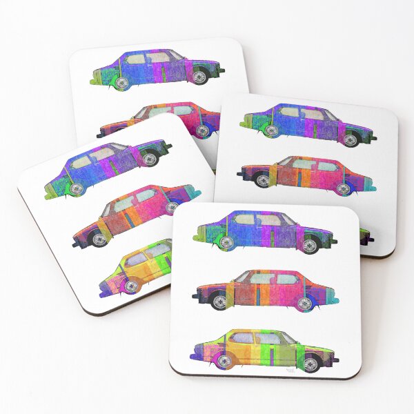 Item preview, 3 Saab 99 Turbo pop colors designed and sold by Aaaah Eeeek  Studio.