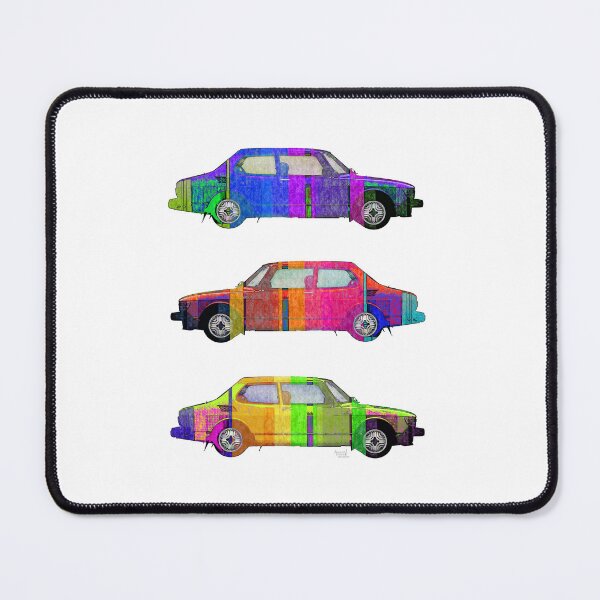 Item preview, 3 Saab 99 Turbo pop colors designed and sold by Aaaah Eeeek  Studio.