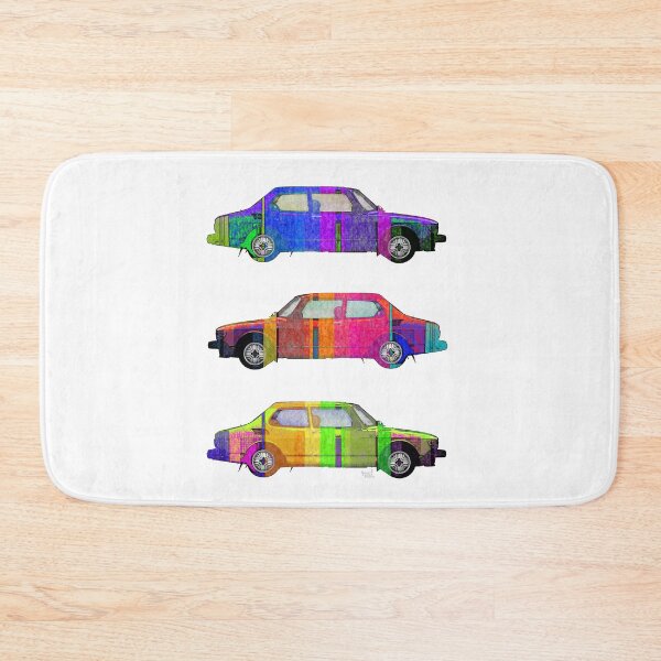 Item preview, 3 Saab 99 Turbo pop colors designed and sold by Aaaah Eeeek  Studio.