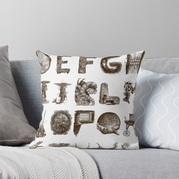 Item preview, ABC's of Horror  designed and sold by Sandra Grippi.