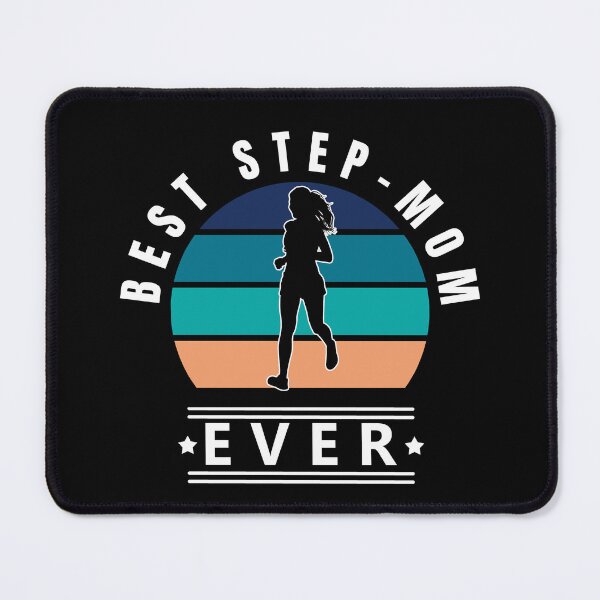 Item preview, Best Step Mom Ever Vintage Sunset Jogger Runner designed and sold by LindaCooke.
