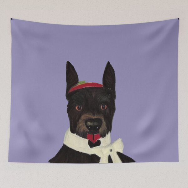 Item preview, Black Scottish Terrier, Hand-painted Scottie, Watercolour Scottie dog, Scottie dog lovers, Scottish Terrier gifts, Scottie dog owners, Scottie Dog Owner Gift designed and sold by Artsareus.