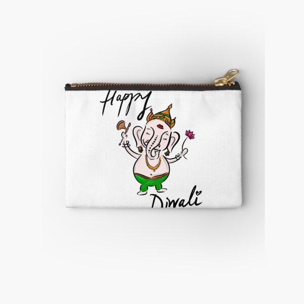 Item preview, Ganesha Diwali Card designed and sold by devakidesigns.