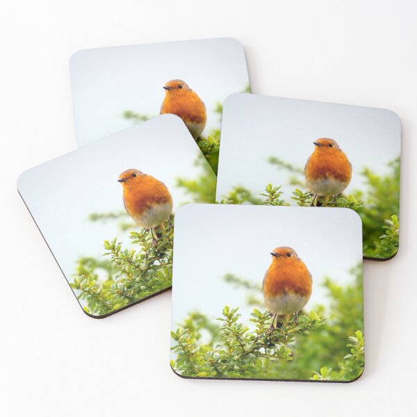 Item preview, English Robin Perched in Shrubbery designed and sold by Dorset Girl.