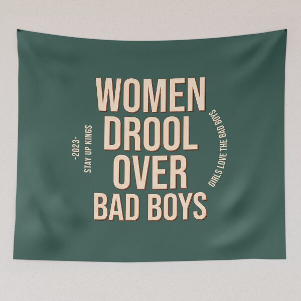 Item preview, Women drool for bad boys, no simp designed and sold by StayWokeKings.