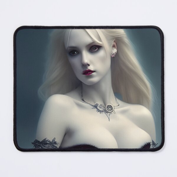 Item preview, Sexy Blonde Vampire Seductress Alluring Dark Madame Beautiful Artwork designed and sold by Eliteijr.