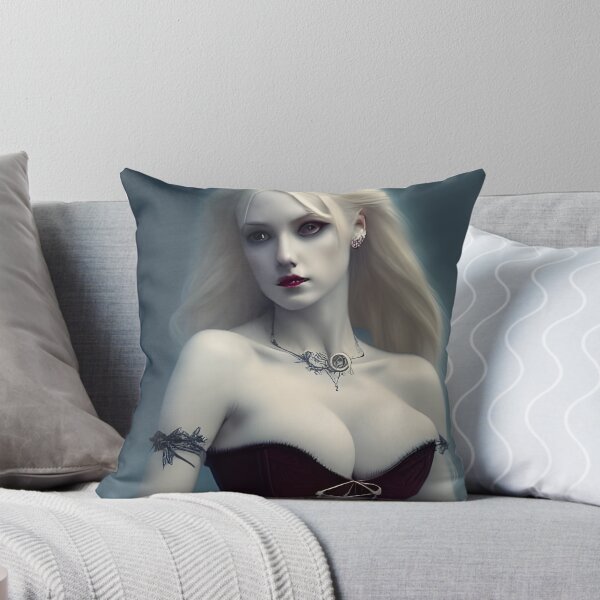Item preview, Sexy Blonde Vampire Seductress Alluring Dark Madame Beautiful Artwork designed and sold by Eliteijr.