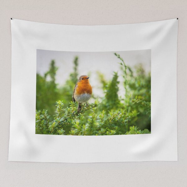 Item preview, English Robin Perched in Shrubbery designed and sold by Dorset Girl.