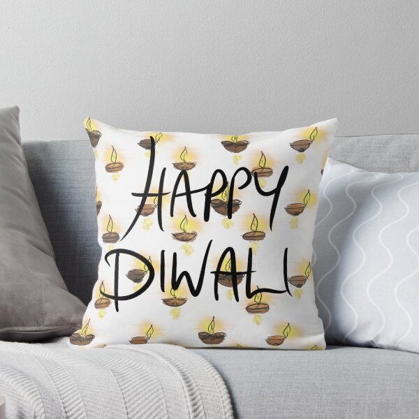 Item preview, Happy Diwali Card with Lanterns  designed and sold by devakidesigns.