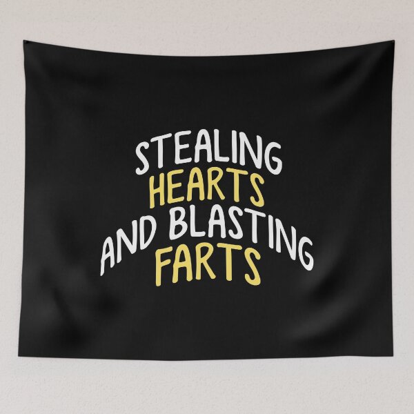 Item preview, Stealing Hearts & Blasting Farts designed and sold by palaco210.