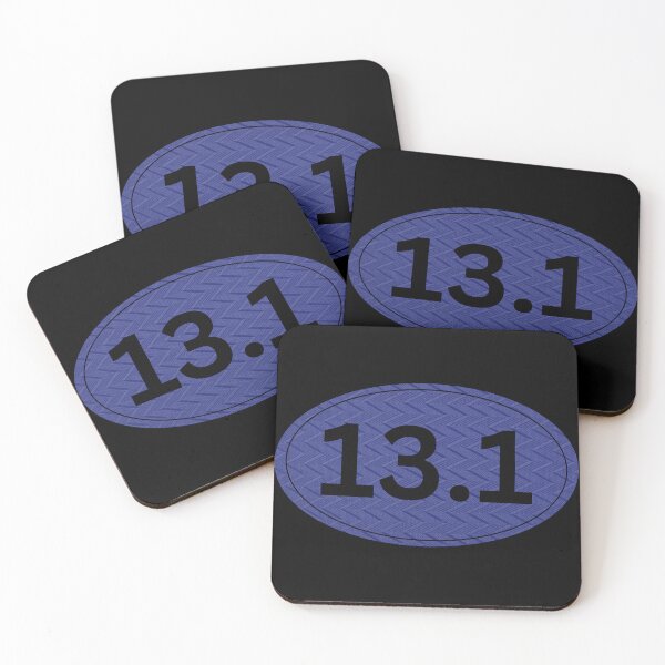 Item preview, Purple Zig Zag, Half Marathon 13.1 - Black designed and sold by LatterDaze.