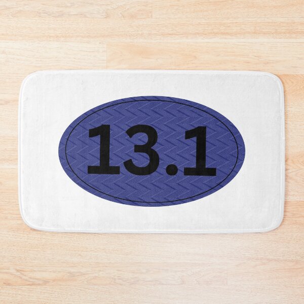 Item preview, Purple Zig Zag, Half Marathon 13.1 - Black designed and sold by LatterDaze.