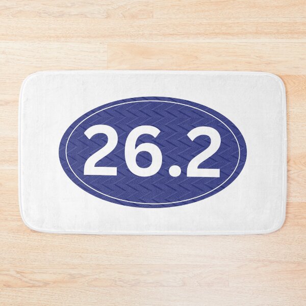 Item preview, Purple Zig Zag, Marathon 26.2 - White designed and sold by LatterDaze.