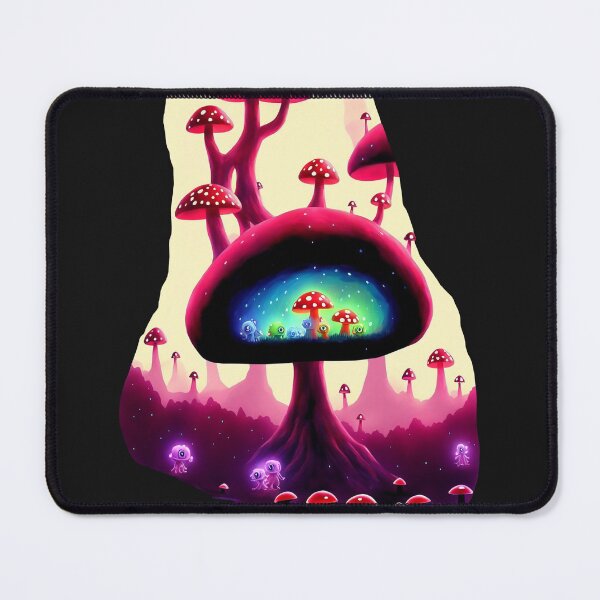 Item preview, Little glowing pink slime monsters and multicoloured glowign monsters in shroom-caves I designed and sold by BrachiaST.