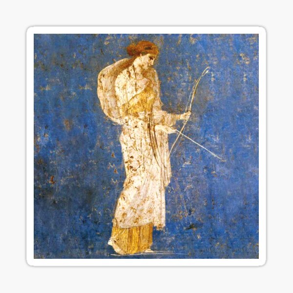 Item preview, Roman Fresco of Diana designed and sold by frederic Lecut.