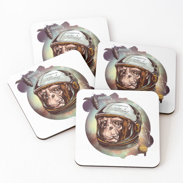 Item preview, Space Monkey Moon designed and sold by BomboStore.