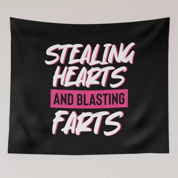 Item preview, Stealing Hearts & Blasting Farts designed and sold by palaco210.