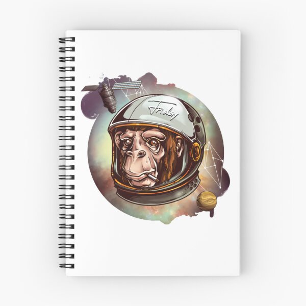 Item preview, Space Monkey Moon designed and sold by BomboStore.