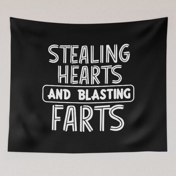 Item preview, Stealing Hearts & Blasting Farts designed and sold by palaco210.