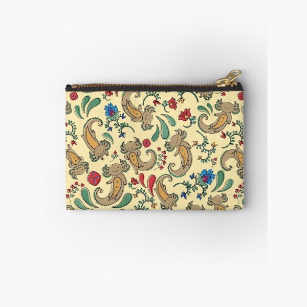 Item preview, Paisley axolotl pattern designed and sold by balanyonok.