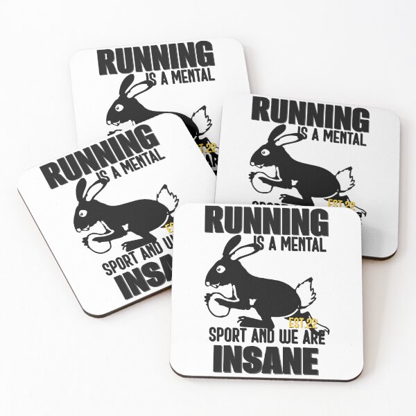 Item preview, RUNNING IS MENTAL SPORT AND WE ARE INSANE designed and sold by GAADesignz.