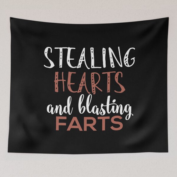 Item preview, Stealing Hearts & Blasting Farts designed and sold by palaco210.