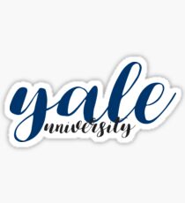 Yale University Sticker
