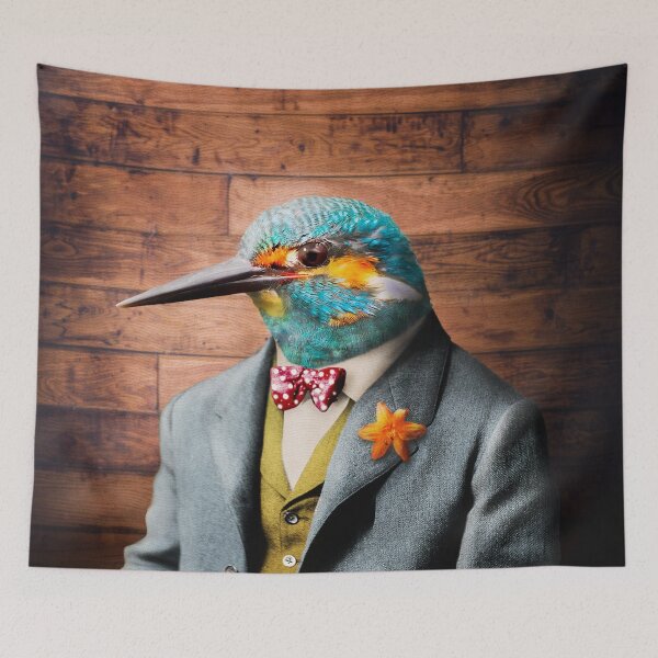 Item preview, Portrait of Sir Kellen Kingfisher designed and sold by PETER GROSS.