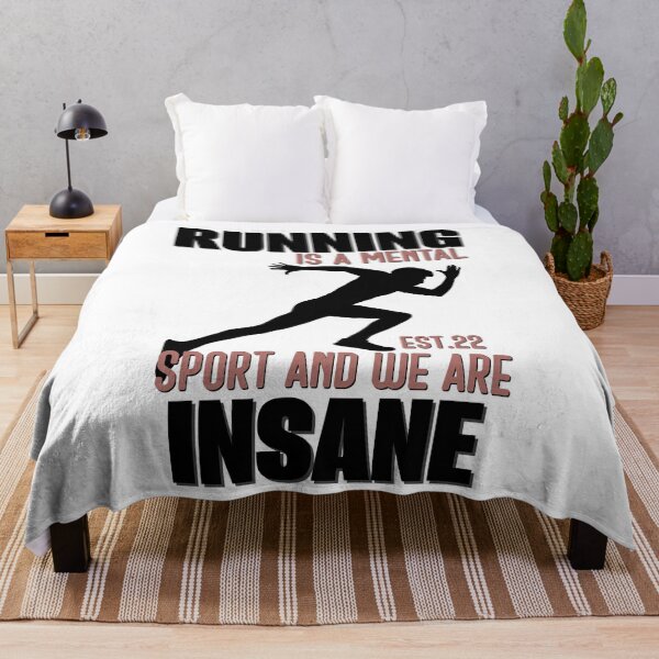 Item preview, RUNNING IS MENTAL SPORT AND WE ARE INSANE designed and sold by GAADesignz.