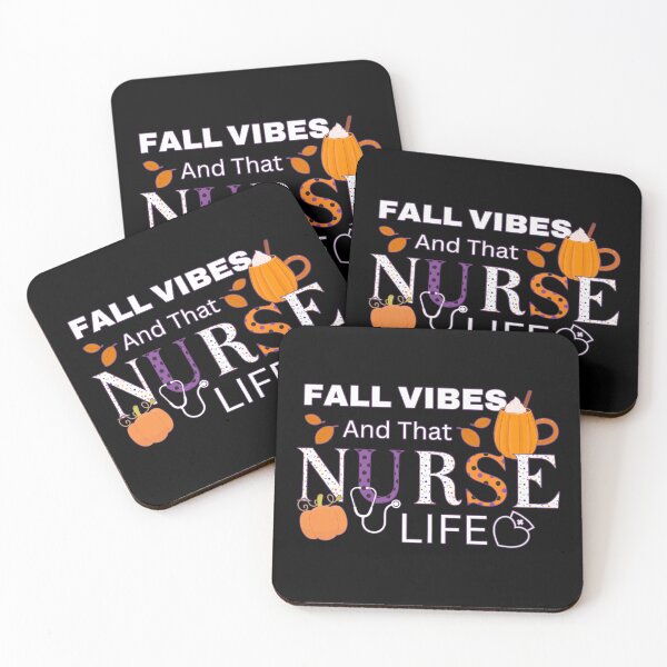 Item preview, Fall Vibes And That Nurse Life  designed and sold by Got2BSnazzy.