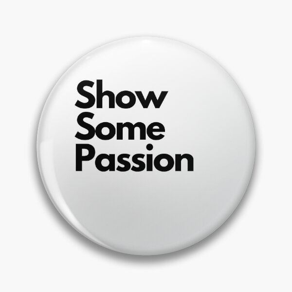 Item preview, Show Some Passion Football Manager Shout designed and sold by eutonyclothing.