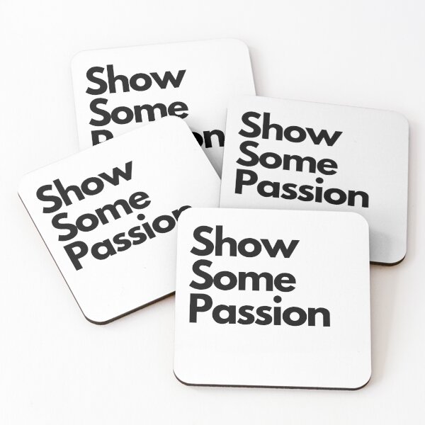 Item preview, Show Some Passion Football Manager Shout designed and sold by eutonyclothing.