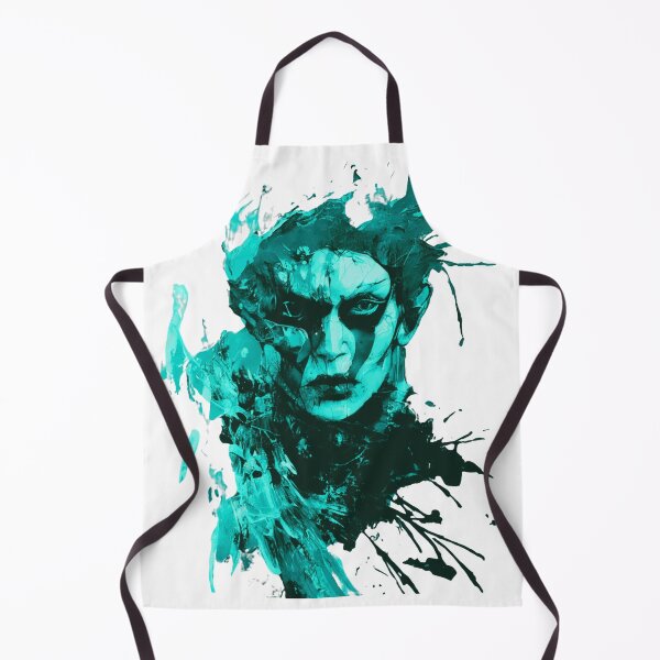 Item preview, Unusual Turquoise Man, Mysterious man face designed and sold by Dven-Clothes.
